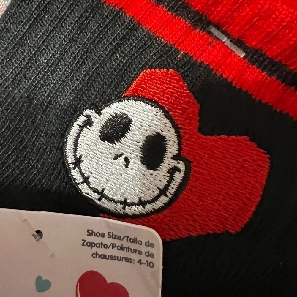 𝅺nwt- ❤️ Disney “Nightmare Before Christmas” 3 pack Women’s Ankle Socks